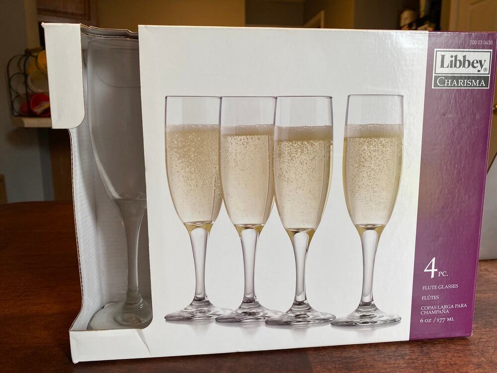 Libbey Charisma Flute Glasses